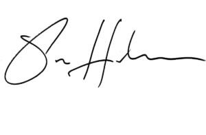 Paul Hudson signature